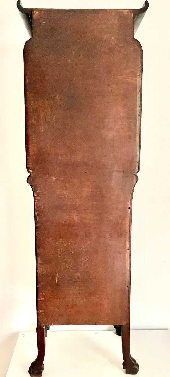 Gabriel Viardot ( Dans Le Goût), Vitrine Japonisante En Bois  Teinté Et Ajouré,  Circa 1890-photo-4