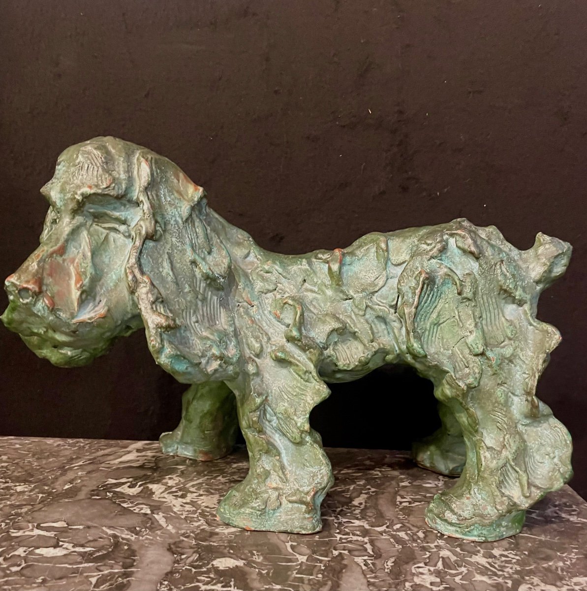Gambino J.f. (attr), Sculpture Terracotta, Signed, Ca 2000-photo-4