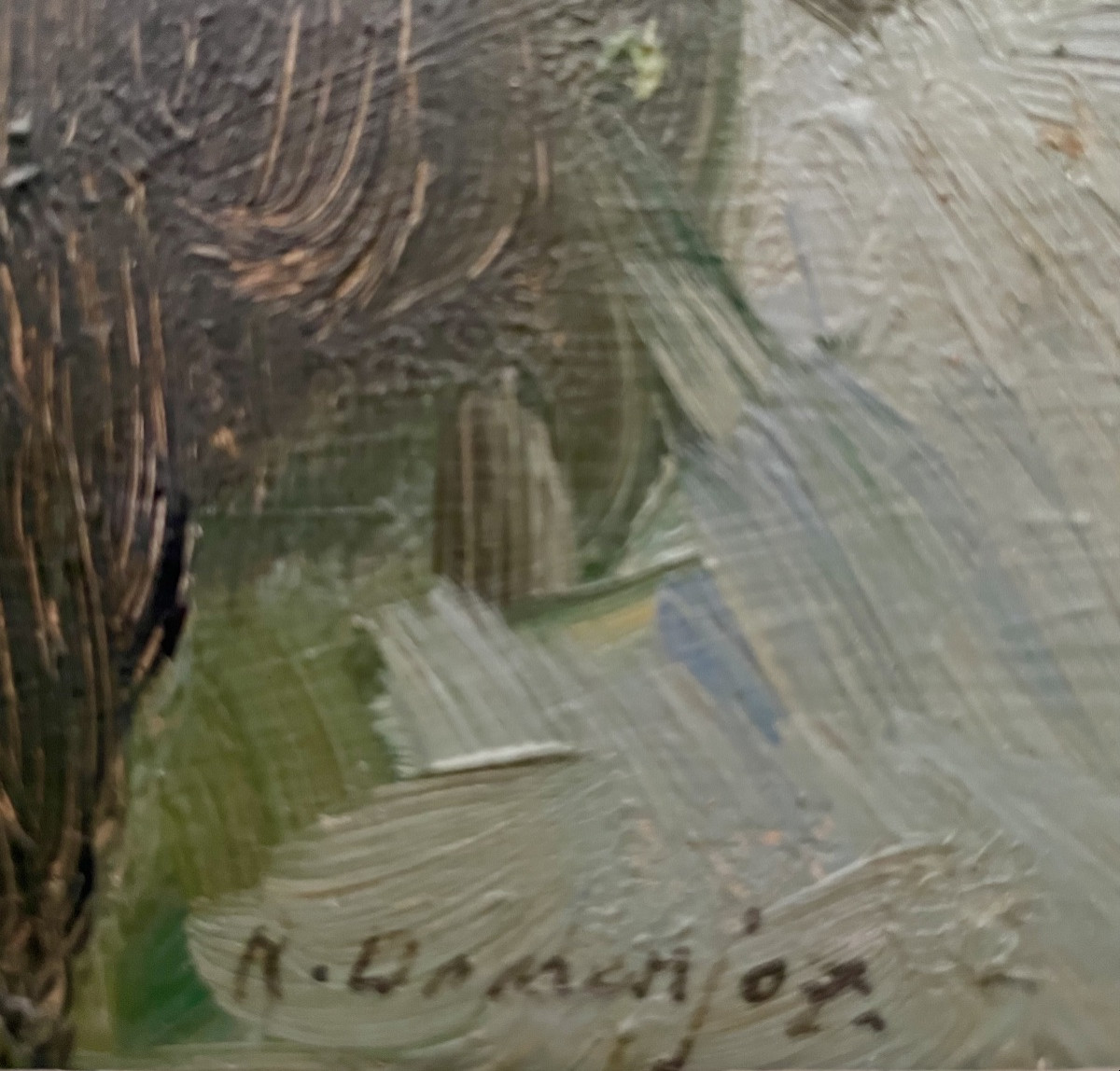 Raoul Domenjoz (1896-1978), The Village In Perspective, Hst, Signed, Ca 1950, Size: 55x38cm.-photo-5