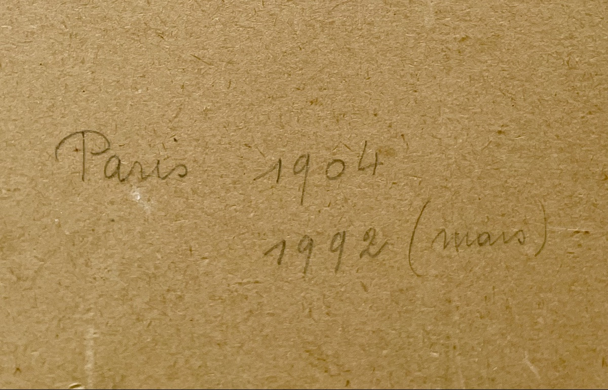 Roger Chapelain-midy (1904-1992), Nazaré, Watercolor & Pencil On Paper, Signed, Ca 1980, Framed.-photo-7