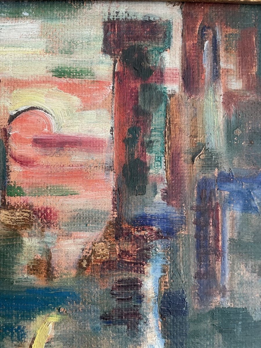 Yan B. Morel-dyl (1887-1944), Rheingold, Oil On Panel, Signed, 1937, Size: 74x51 Cm, Framed-photo-7