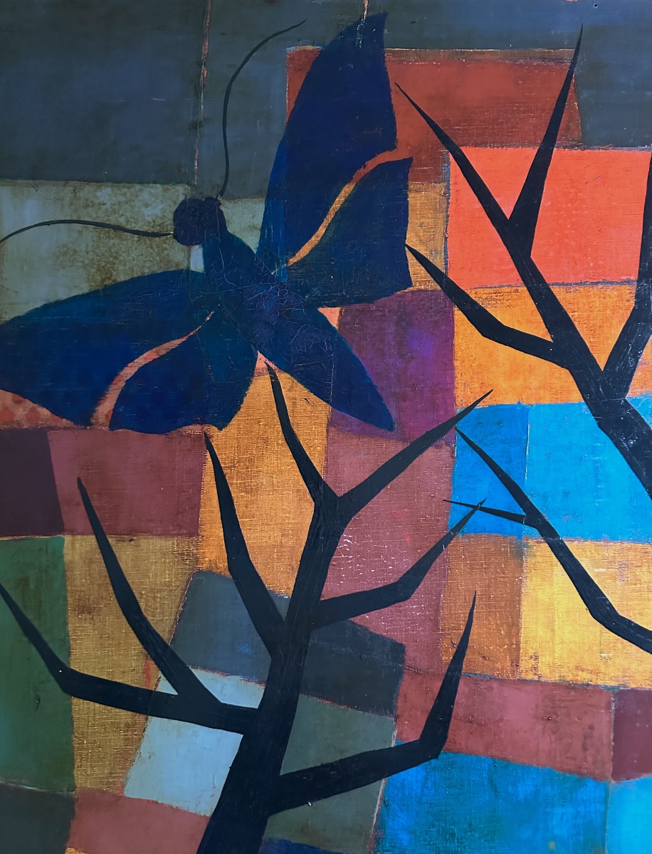 Jean Emile Oosterlynck (1915-1995), huile sur toile, signée, 1971, Ecole belge, dim: 70x80 cm.-photo-1