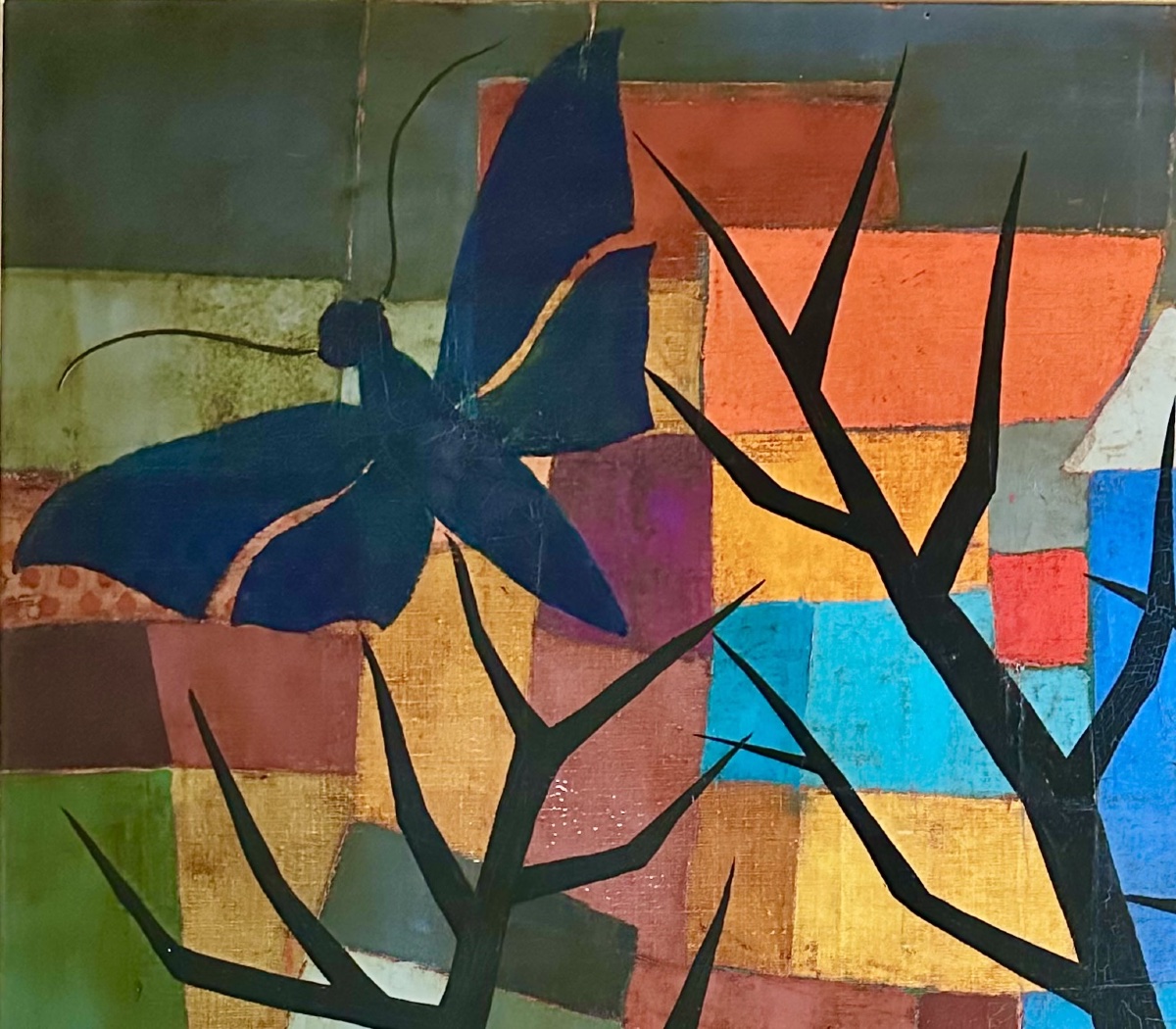 Jean Emile Oosterlynck (1915-1995), huile sur toile, signée, 1971, Ecole belge, dim: 70x80 cm.-photo-3