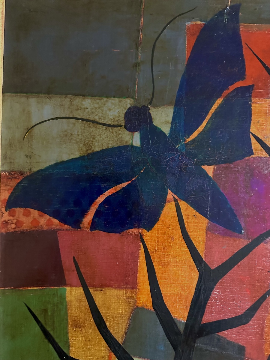 Jean Emile Oosterlynck (1915-1995), huile sur toile, signée, 1971, Ecole belge, dim: 70x80 cm.-photo-7