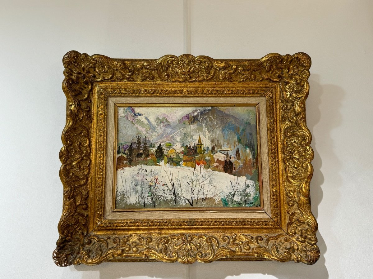 Tableau Huile Sur Toile Paysages Par Irene Pages-photo-1