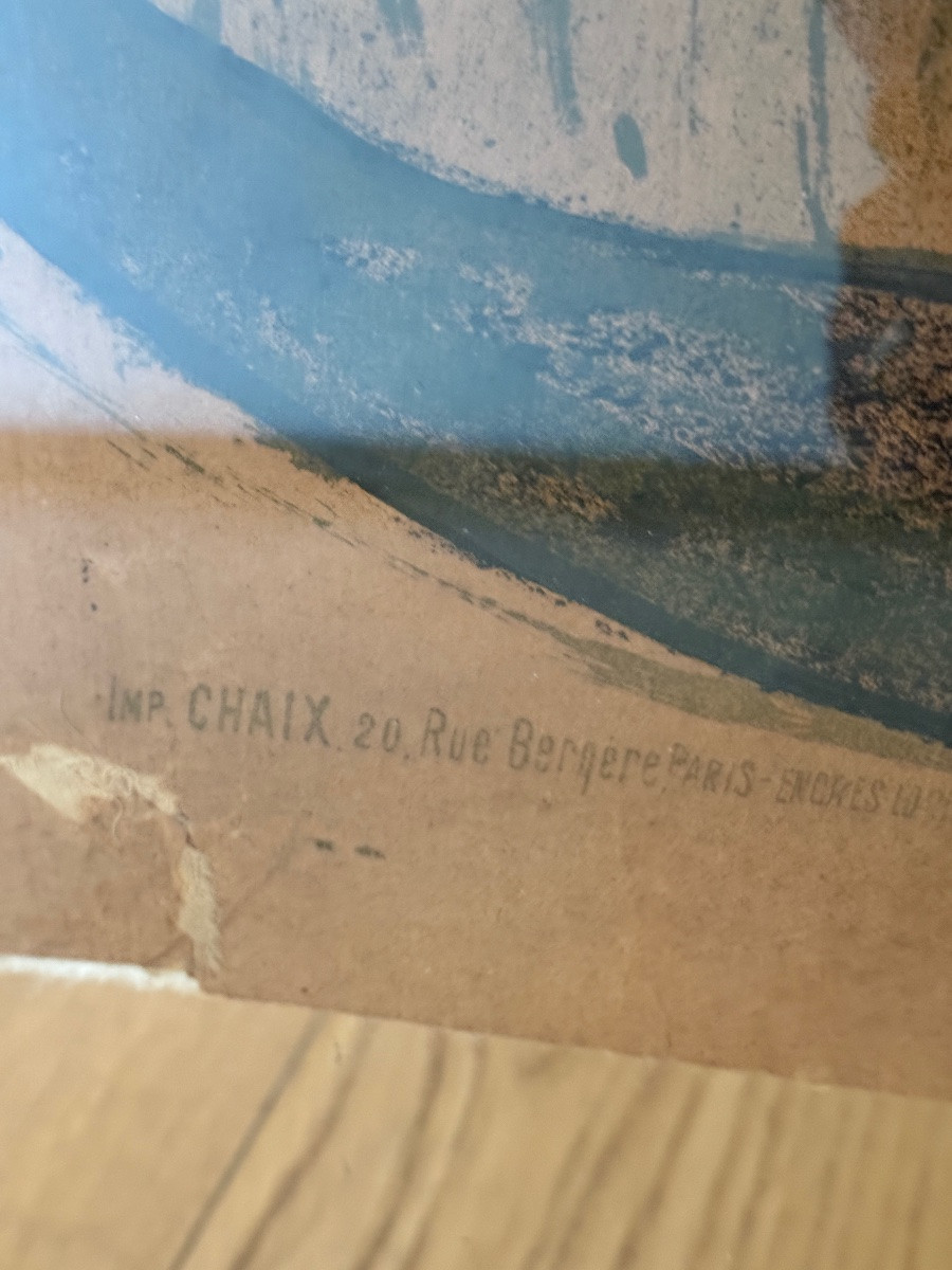 Color Poster On Jane Avril Paper By Henri De Toulouse Lautrec -photo-3
