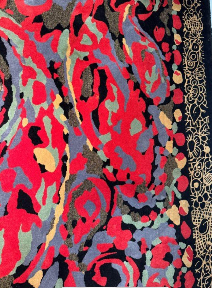 Carpet By Pierre Balmain For Van Neder Carpets, 1980s-photo-4