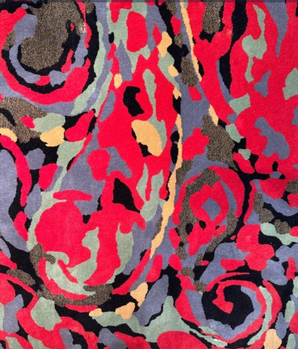 Carpet By Pierre Balmain For Van Neder Carpets, 1980s-photo-2