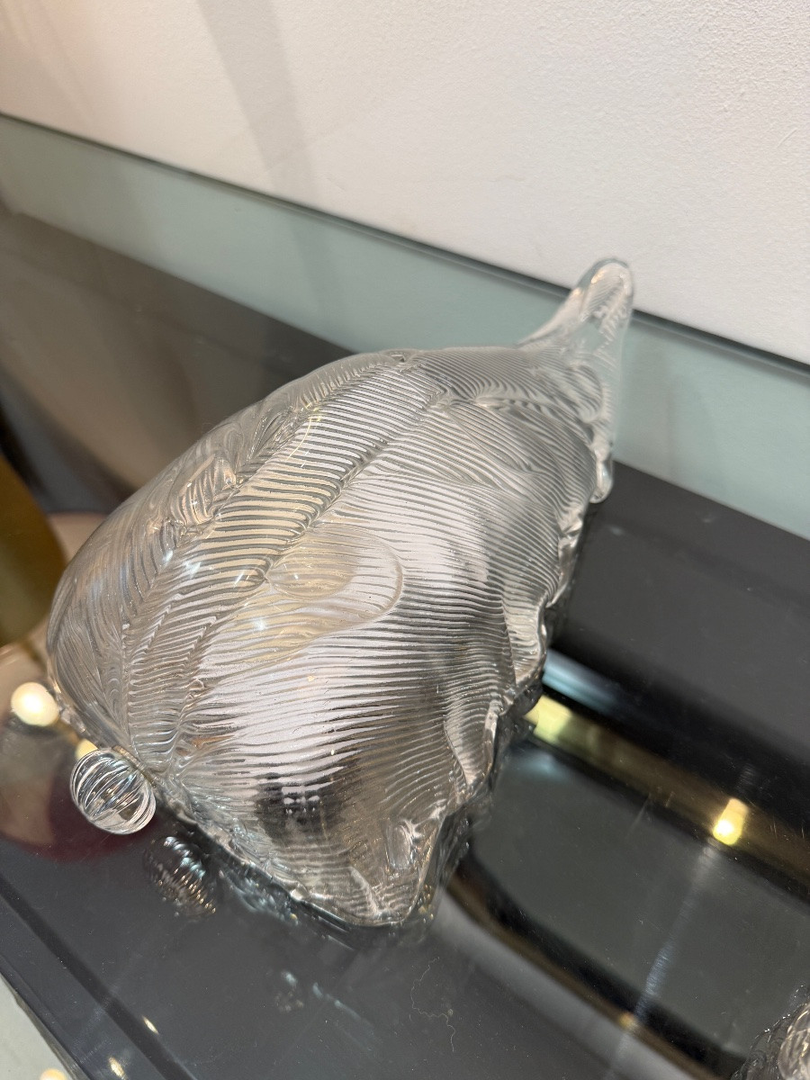 Paire d’appliques en verre de Murano – Élégance artisanale italienne-photo-2