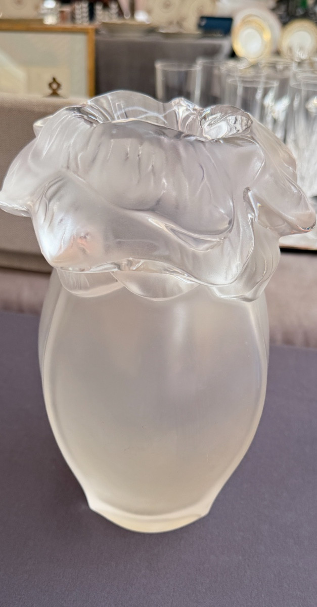 Lalique Vase, St Barth Model-photo-2