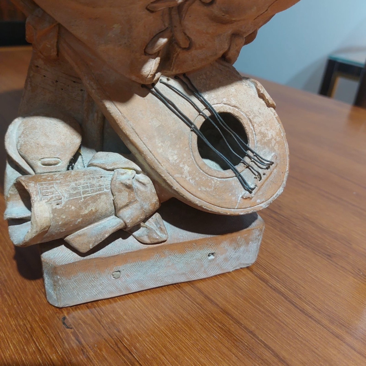 Bohemian Terracotta Signed Le Guluche-photo-4