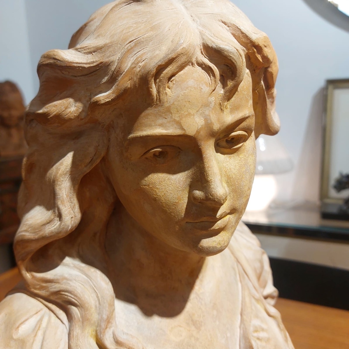 Bohemian Terracotta Signed Le Guluche-photo-5
