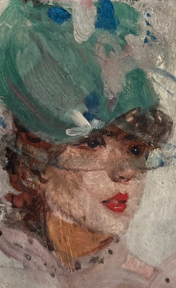 Jean-gabriel Domergue (1889–1962) – “lively Eyed Betty”-photo-4