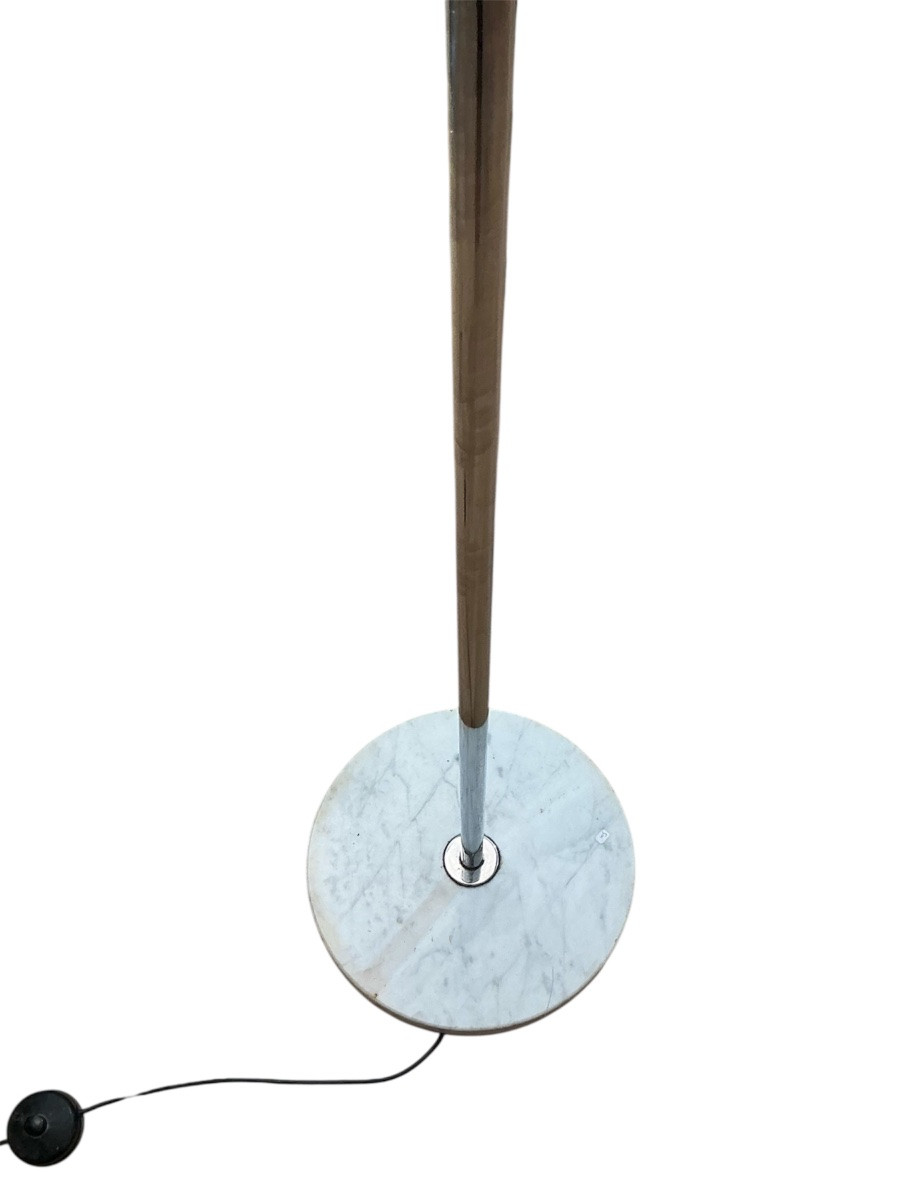 Poulsen Style Floor Lamp With Marble Base-photo-1