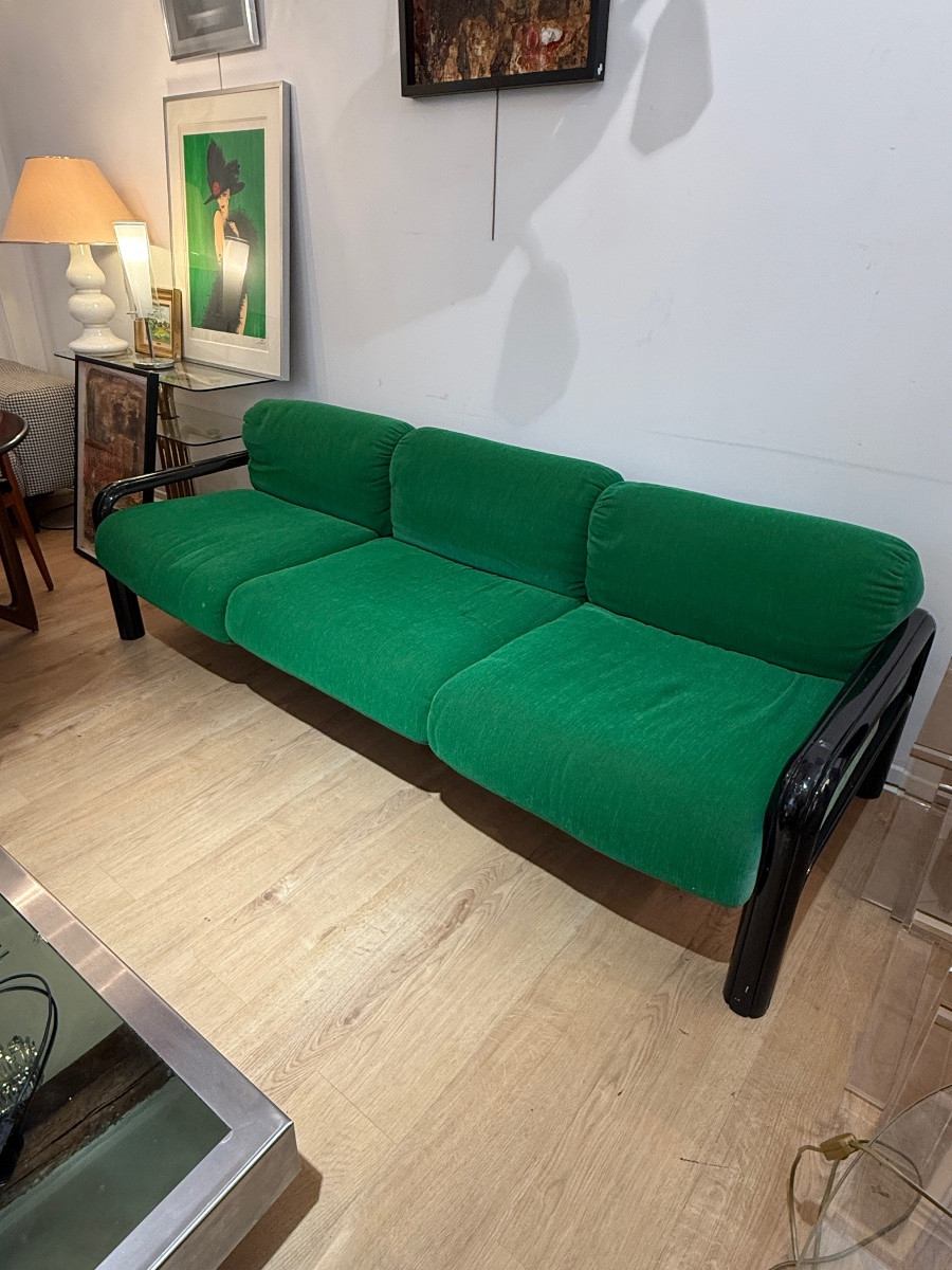 Vintage Model 54 Sofa By Gae Aulenti For Knoll, 1970s-photo-2