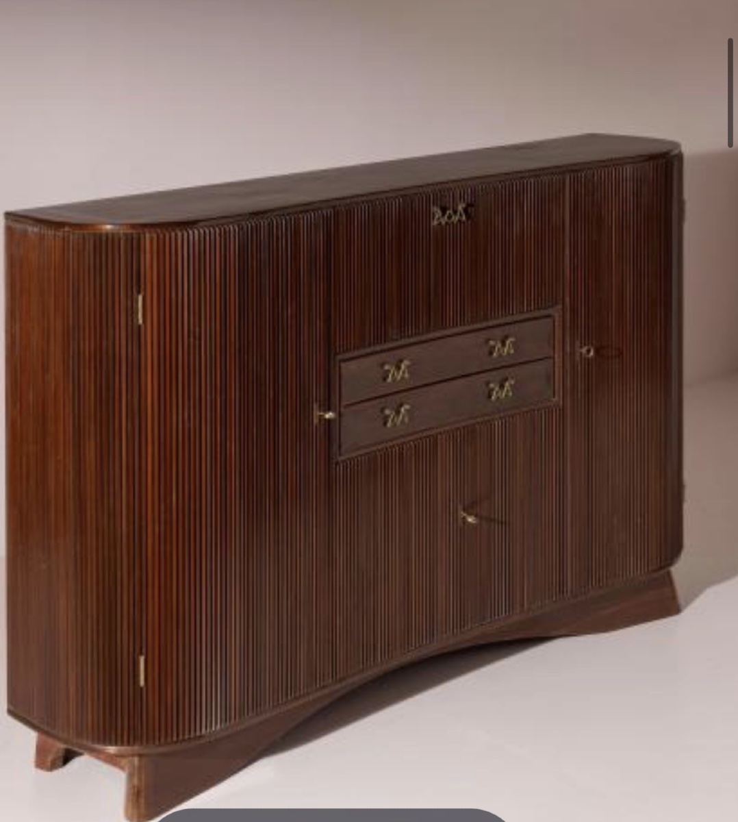 OSVALDO BORSANI (1911-1985) – Exceptionnel cabinet monumental-photo-2