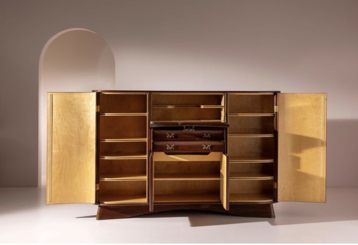 OSVALDO BORSANI (1911-1985) – Exceptionnel cabinet monumental-photo-3