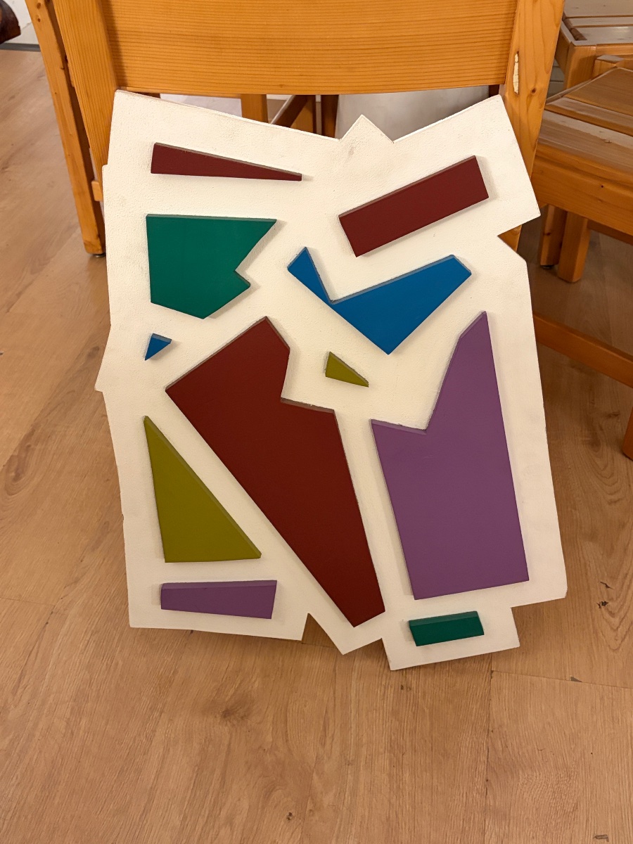Christian De Cambiaire – Textured, Three-dimensional Abstract Composition-photo-2