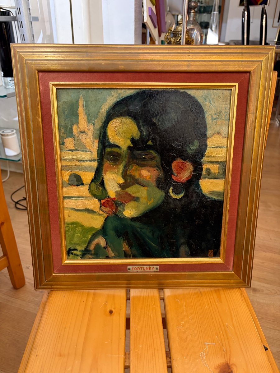 Louis Fortuney (1875-1951) – Jeune Espagnole – 1931-photo-1