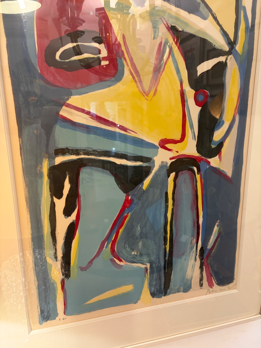 Bram van Velde (1895–1981) – Composition abstraite – Épreuve d’artiste-photo-3
