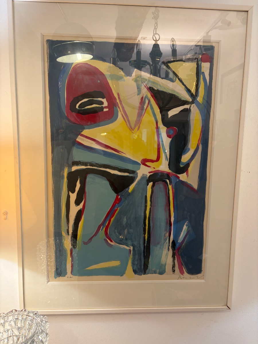 Bram van Velde (1895–1981) – Composition abstraite – Épreuve d’artiste-photo-4
