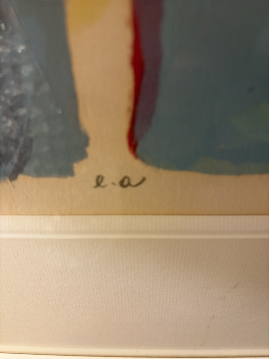 Bram van Velde (1895–1981) – Composition abstraite – Épreuve d’artiste-photo-3