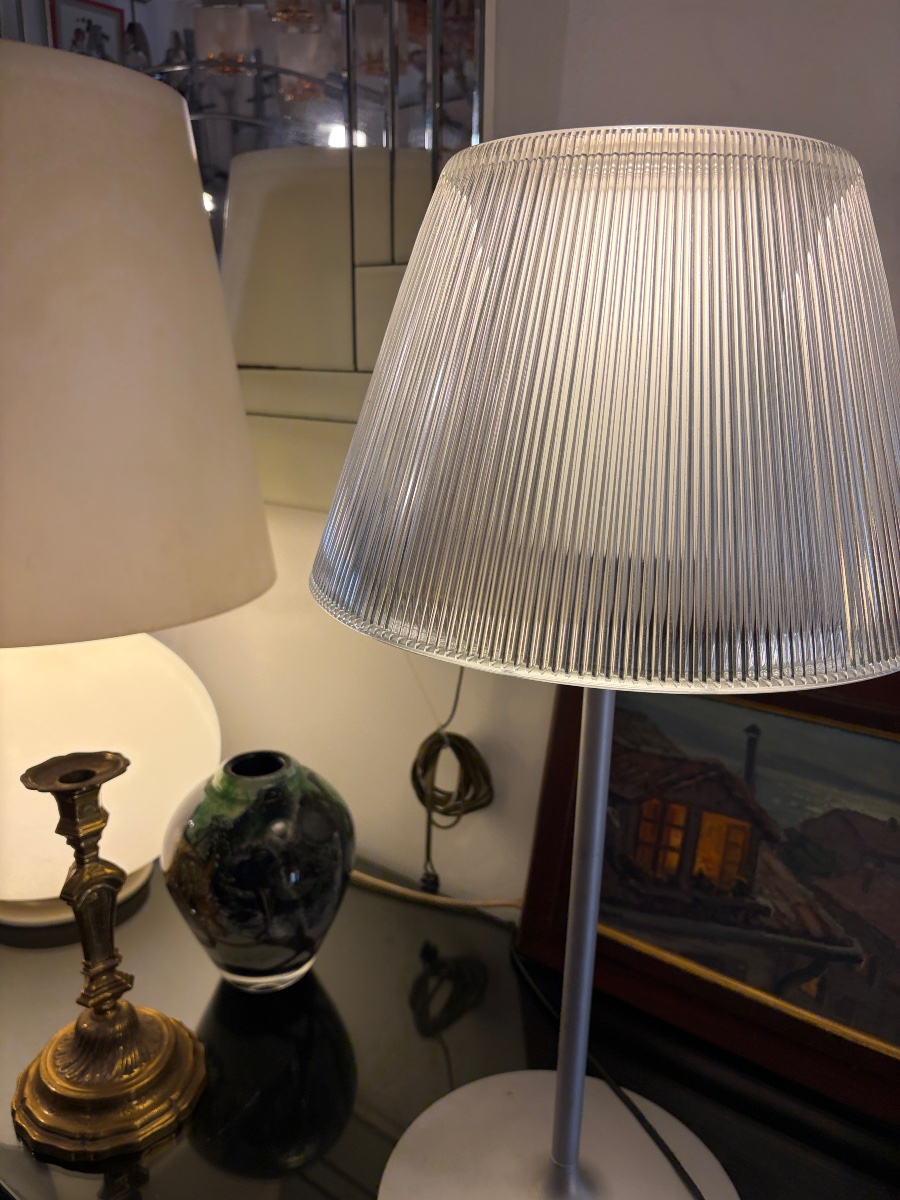 LAMPE DE TABLE ROMEO MOON T1 – PHILIPPE STARCK POUR FLOS (1998)-photo-4