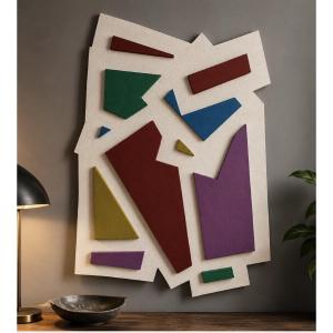 Christian De Cambiaire – Textured, Three-dimensional Abstract Composition