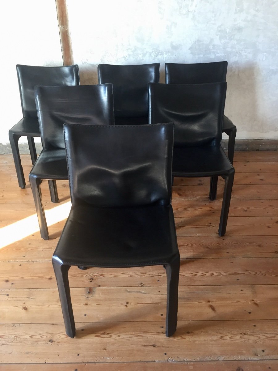 Chaises Cab 412 Mario Bellini -photo-2