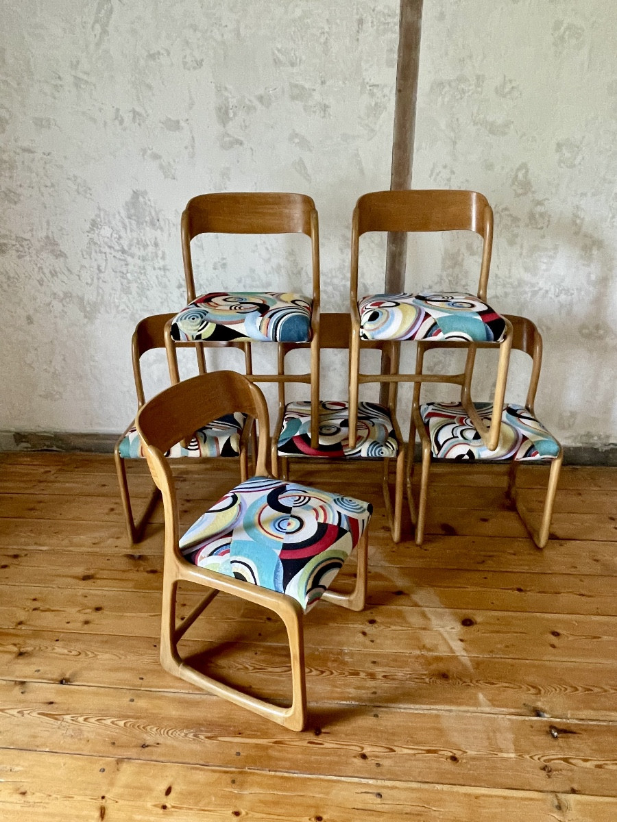 Chaises Traîneau Baumann 