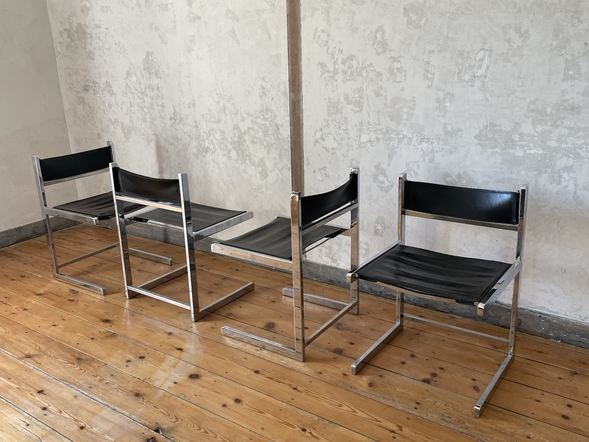 Set Of Four Chairs, 1967-photo-5