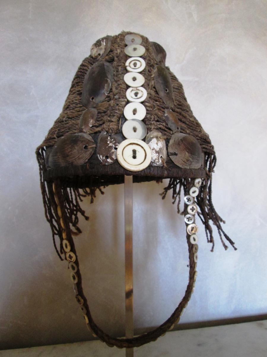 Headdress Of Initiate Léga (democratic Republic Of Congo)