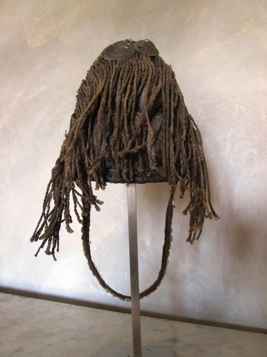 Headdress Of Initiate Léga (democratic Republic Of Congo)-photo-3