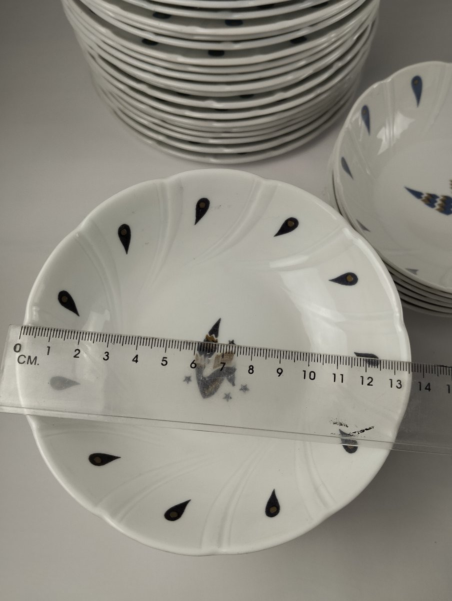service 99 pièces air france Concorde jean picart Ledoux Bernardaud et Haviland -photo-3