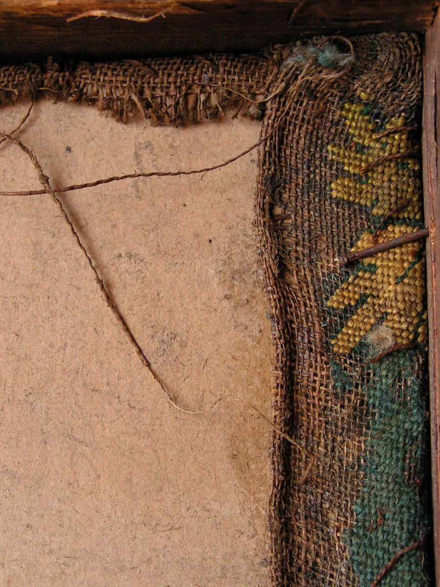 Canvas - Tapestry England XVI - XVII Embroidery With Small Points-photo-8