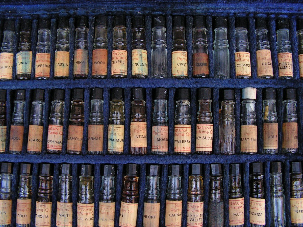 Ancien Orgue De Parfumeur Pour Nez Fabrication Des Parfums Natural Perfume Oil-photo-4