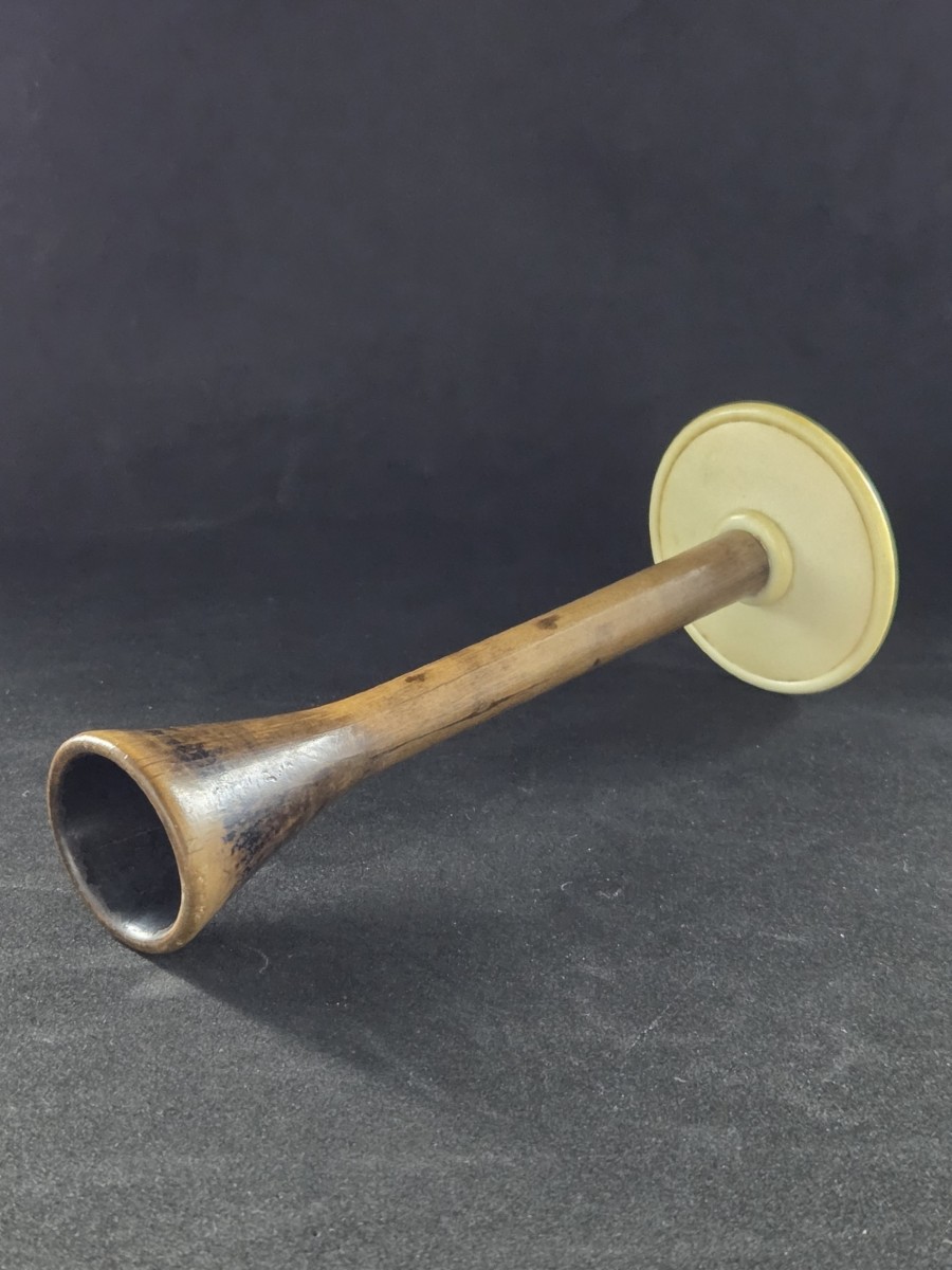 Mid-19th Century Stethoscope, A Medical Instrument.-photo-2