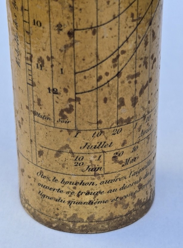 Henry Robert cadran solaire dit de berger début XIXeme Calais, Douvres, Dresde 51 eme environ-photo-4