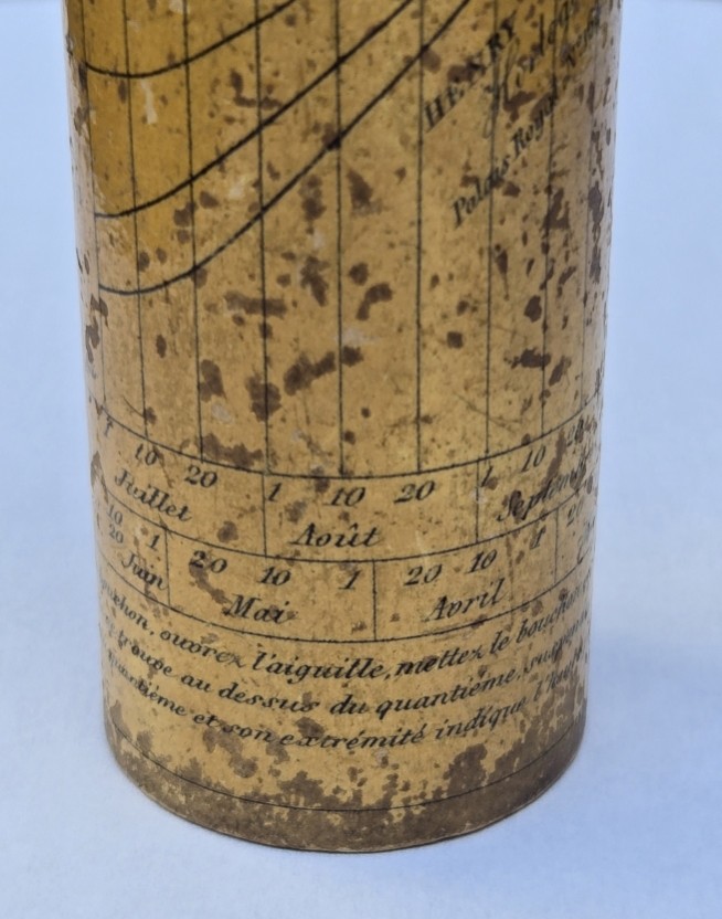 Henry Robert cadran solaire dit de berger début XIXeme Calais, Douvres, Dresde 51 eme environ-photo-5