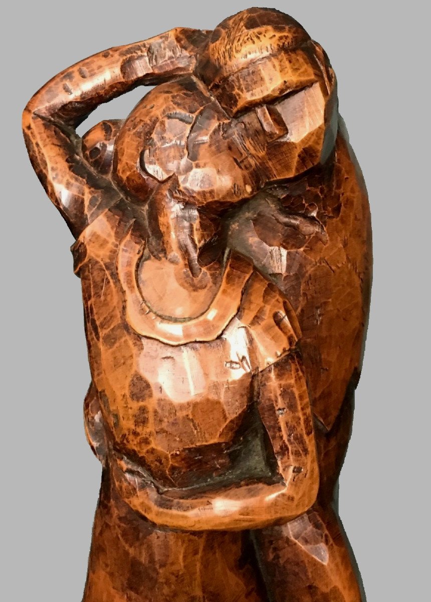 Couple In Carved Wood By Manolo Valiente-photo-3