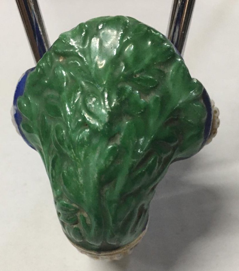 Nineteenth Porcelain Napoleon Pipe Head-photo-4