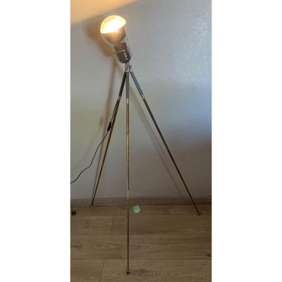 Vintage Lamp On Tripod