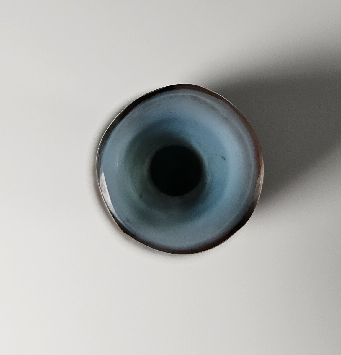 DEVEZ  - Vase Art Nouveau - Cristallerie de Pantin - verre multicouche gravé à l'acide-photo-5