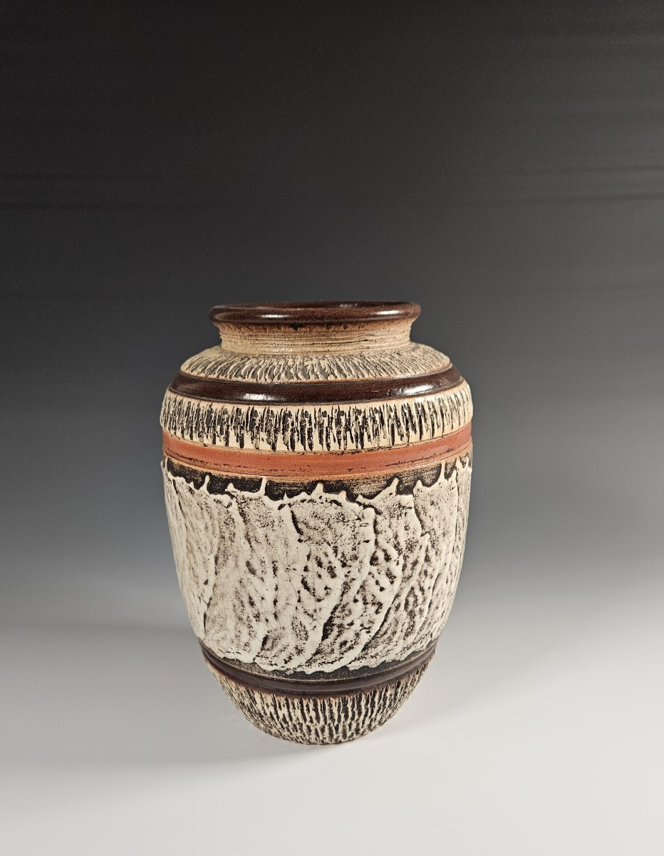 Art Deco Ceramic Vase, Louis Dage