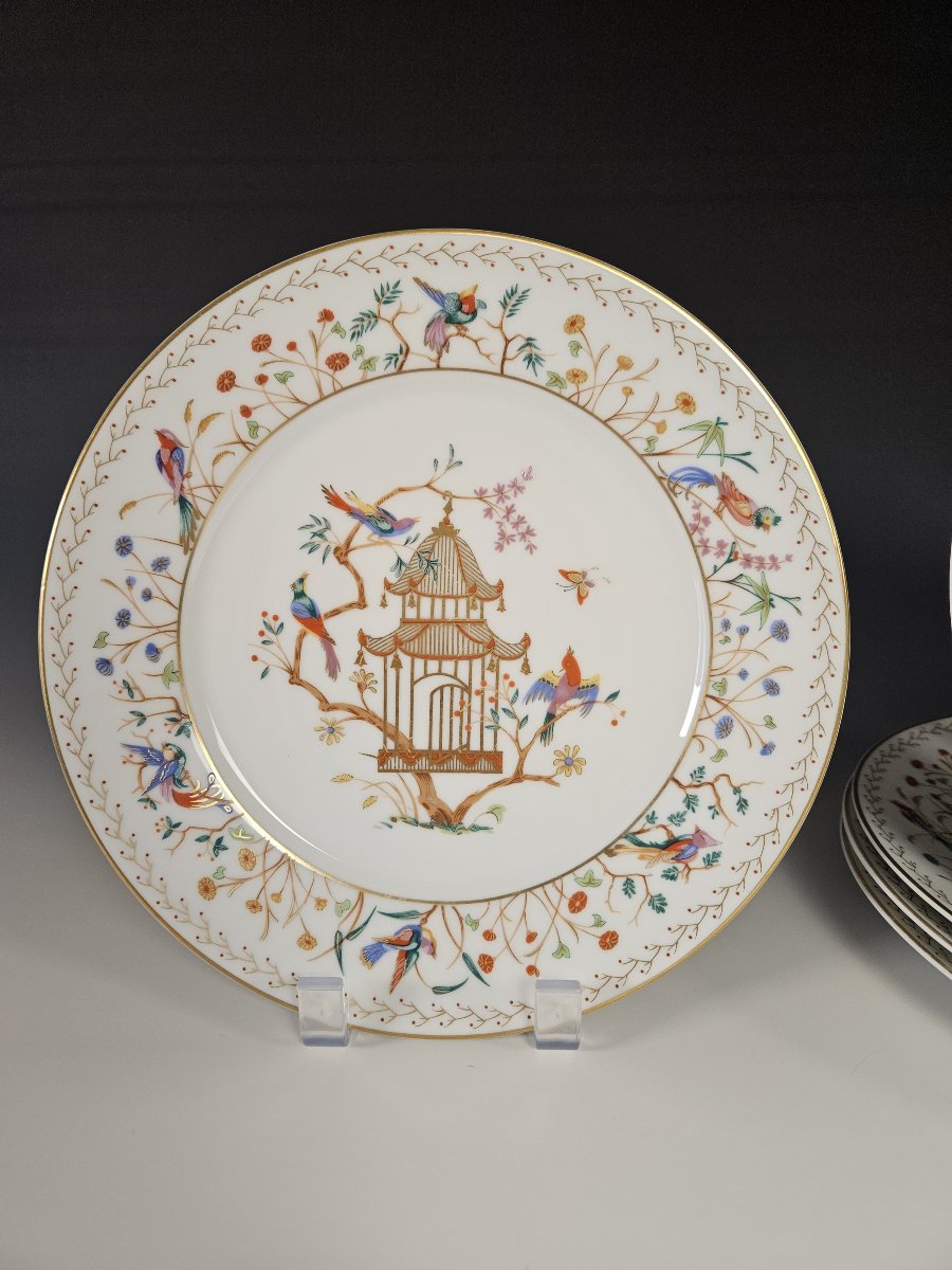 Tiffany & Co - assiette de présentation modèle "Audubon" Ø 22 cm-photo-2