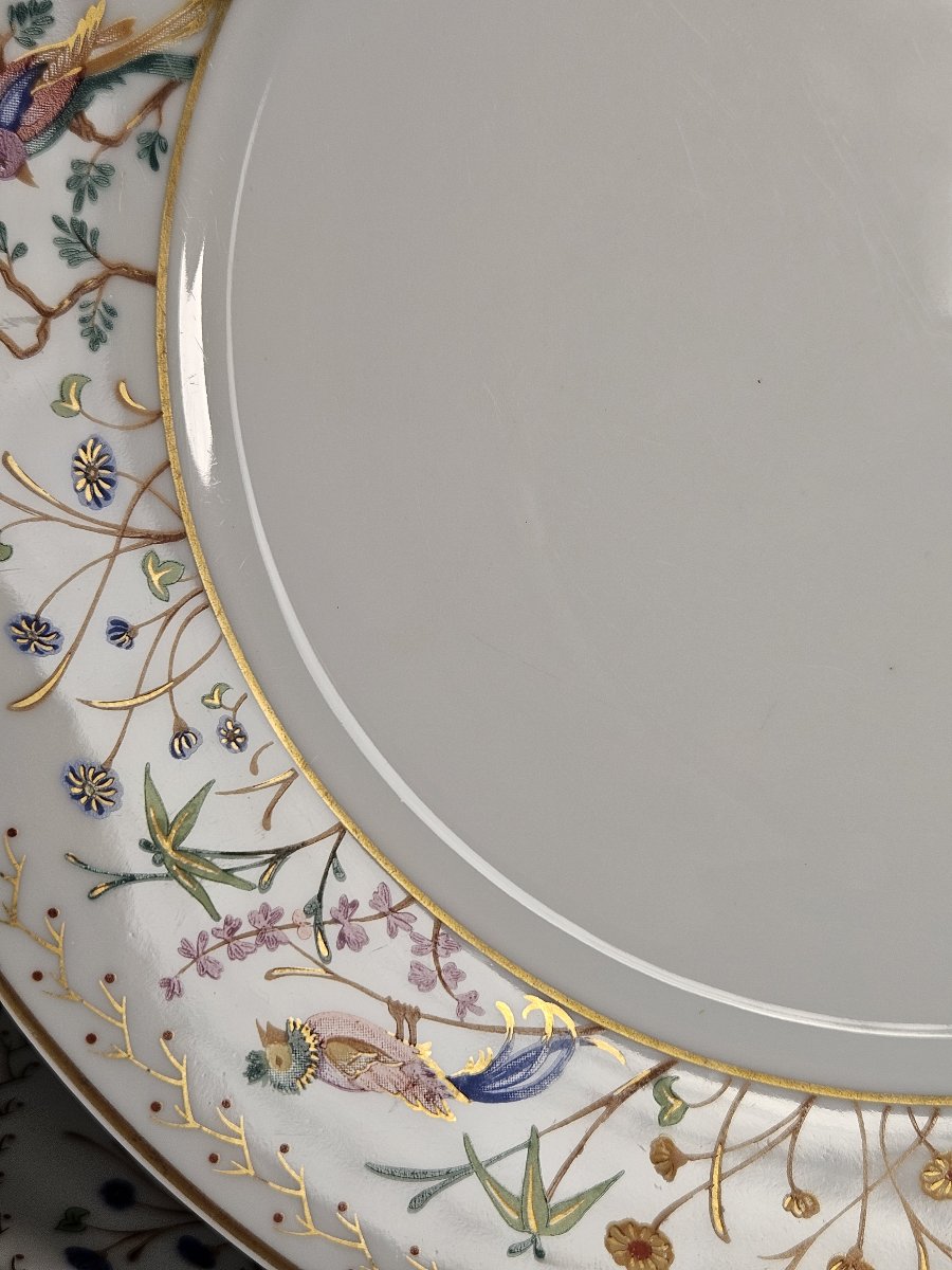 Tiffany & Co - 1 assiette modèle "Audubon" Ø 22 cm-photo-2