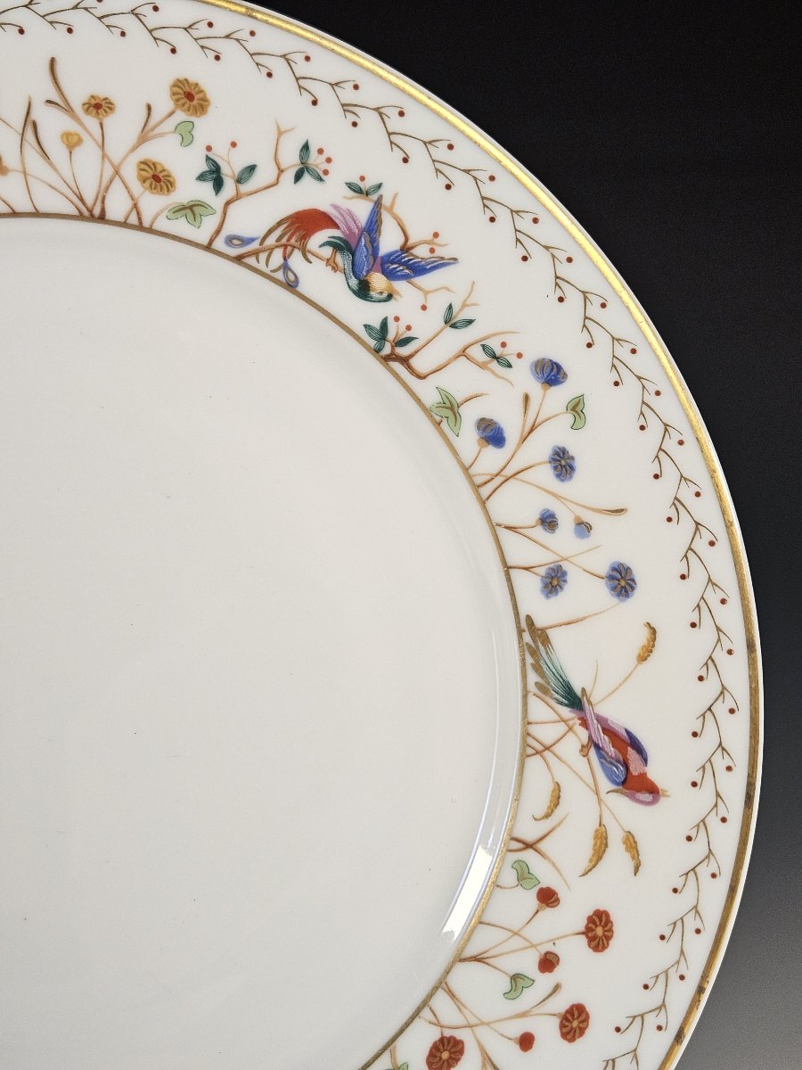 Tiffany & Co - 1 assiette modèle "Audubon" Ø 22 cm-photo-3