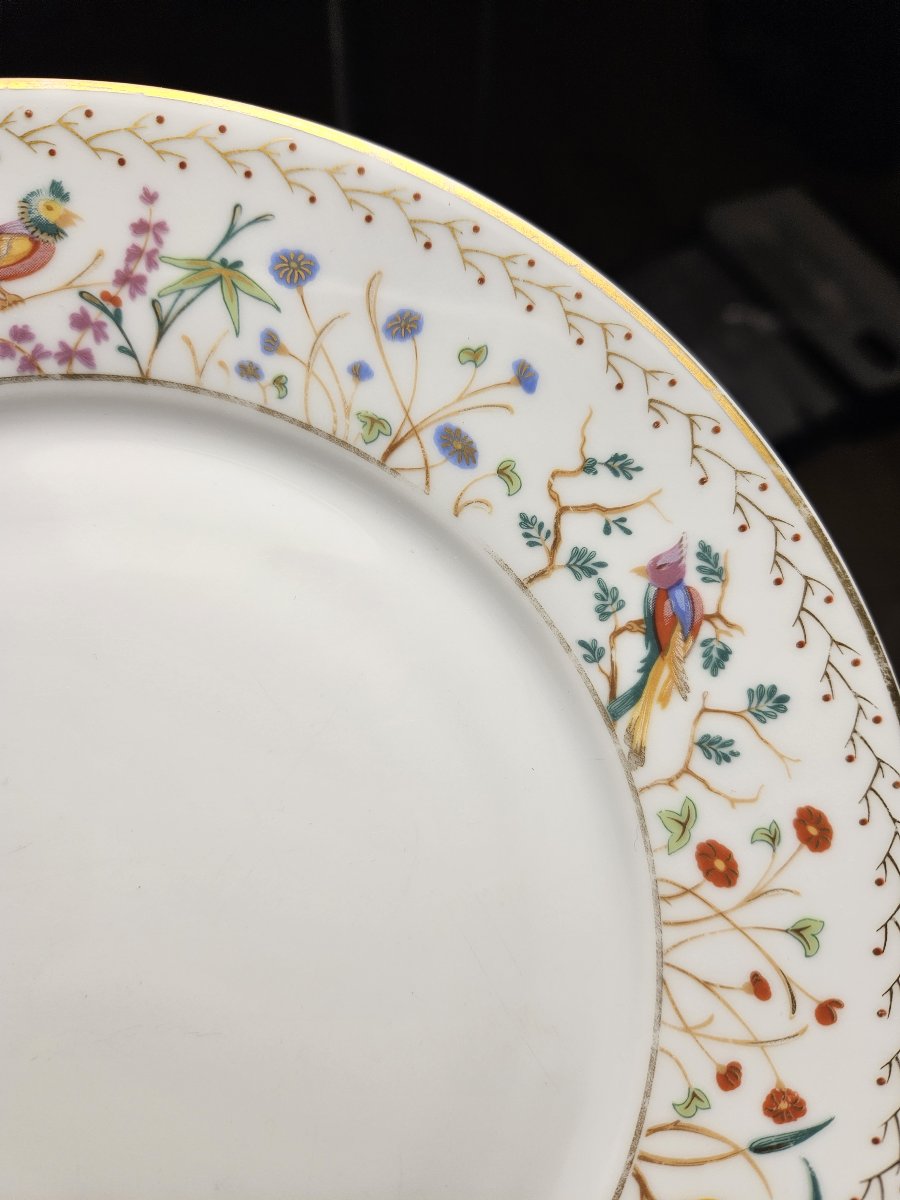 Tiffany & Co - 1 assiette modèle "Audubon" Ø 22 cm-photo-4