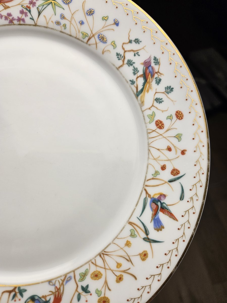 Tiffany & Co - 1 assiette modèle "Audubon" Ø 22 cm-photo-5