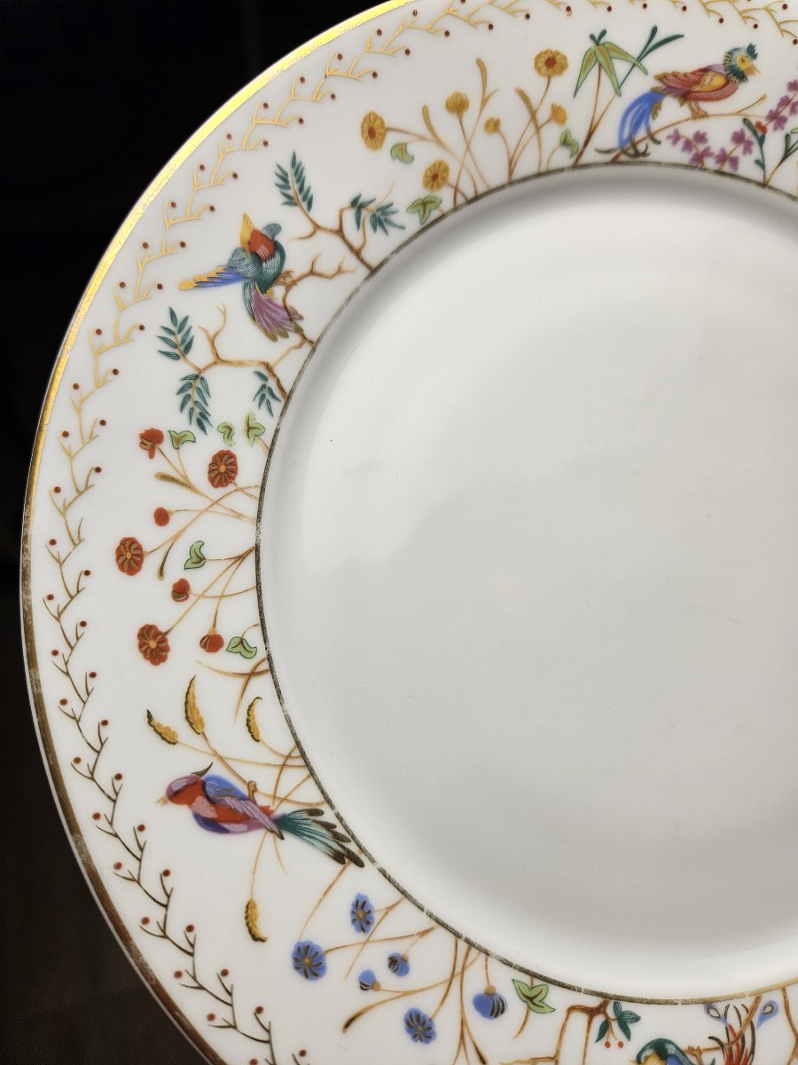 Tiffany & Co - 1 assiette modèle "Audubon" Ø 22 cm-photo-7